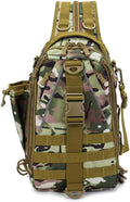 Hiking Backpack Hiking Backpack Camouflage Military Tactical Chest Bag Fishing Shoulder Climbing Camping Backpack