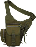 Outdoor Sports Hiking Sling Bag Shoulder Gear Pack Chest Range Bag Molle Camouflage Tactical Versipack