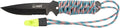 ust ParaKnife 4.0 PRO with 4 Inch Serrated Blade ParaTinder Utility Cord Fire Starter and Emergency Whistle for Hiking Backpacking Camping and Outdoor Survival Multi One Size (20-12238)