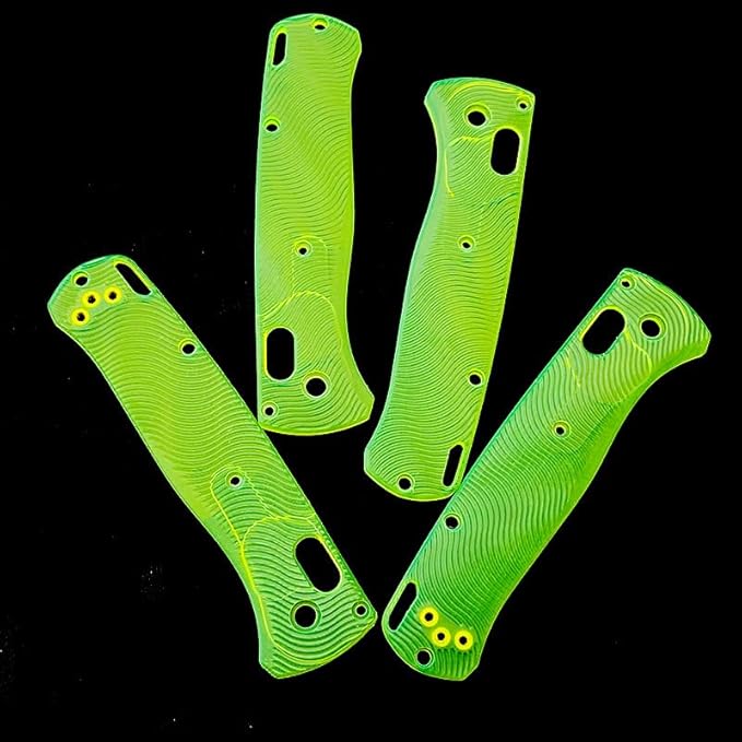 1 Pair Custom Acrylic Scales Fits for Bugout 535 Non Slip Handle Patch DIY Accessory