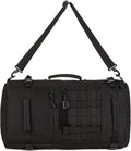50L Multi-Function Tactical Handbag Outdoor Camping Large Messenger Bag Hiking Portable Storage Backpack(Black)