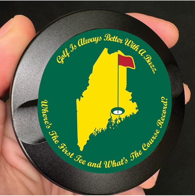 Brotherhood Metal Zyn Container - Metal Zyn Holder - Zyn Metal Can - Metal Container for Zyn Holder - Metal Zyn Can Golf Gifts for Him - Zyn Containers for Golf - Maine