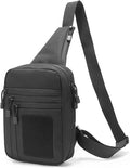 Tactical Pistol Gun Case Shoulder Bag Outdoor Hiking Hunting Camping Chest Bag with Gun Holster