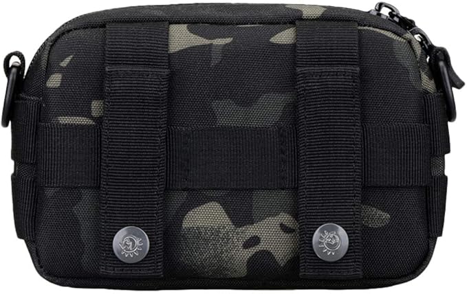 UNISTRENGH Tactical Pouch Molle Mini Modular Admin Pouch for Tactical Vest Chest Waist Pack Utility Tool Pouch Tactical EDC Bag