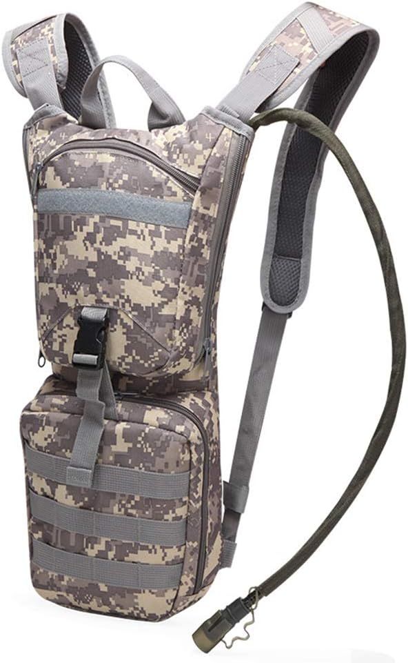 Outdoor Sports Hiking Bag Tactical Assault Combat Camouflage Tactical Molle Water Pack 2.5/3L Hydration Pack