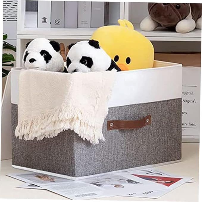 Clothes Organizer Bin Capacity Storage Box Cover for Wardrobe Toys and Books Multi-purpose Storage for Home Organization