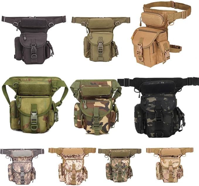 Outdoor Sports Hiking Versipack Camouflage Bag Tactical Leg Pack - WL Medium
