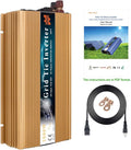 1000W MPPT Pure Sine Wave Grid-Tie Micro Inverter Converts 20-50V DC to 110V/120V AC Perfect for Home Solar or Wind Power Systems.
