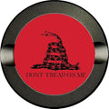 Brotherhood Metal Zyn Can Holder | Don't Tread on Me Flag | Gadsden Flag | Red Black