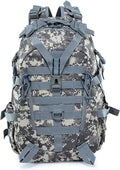 Compatible For 35L Camping Backpack Men Military Tactical Army Climbing Rucksack Hiking Travel(ACU)