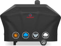 Comnova Pellet Grill Cover for Camp Chef 36 Series with Sidekick - 600D Premium Smoker Cover Waterproof Heavy Duty for Camp Chef Woodwind 36 / Pro 36 with Sidekick Sear or Sidekick Flat Top and More