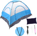 GANAZONO 1set Portable Beach Tent Uv Wear-Resistant Easy Setup Shelter for Outdoor Camping Hiking and Picnics Fits People Ventilated and Carry Bag