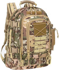 60L Men Military Tactical Backpack Molle Army Hiking Climbing Bag Sports Travel Bags Camping Hunting Rucksack (Color : BP-ZY74-CP)