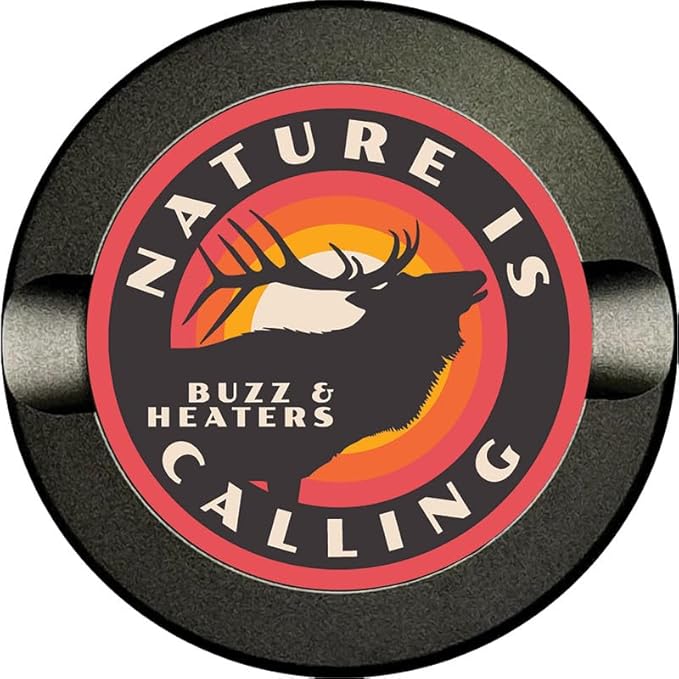 Buzz &amp Heaters Metal Container for Zyn | Holder | Can | Pouch | Hunting Accessories | Nature is Calling