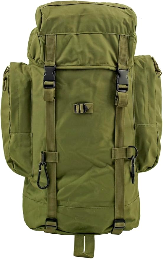 Generic Wilderness Essentials XL Tactical Backpack 66.8L Hunting Camping Hiking Military Assualt Bug Out Military Green Molle Adventure Daypack Large