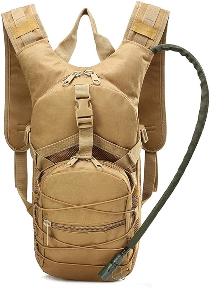 Outdoor Sports Hiking Bag Tactical Assault Combat Camouflage Tactical Water Pack Hydration Pack