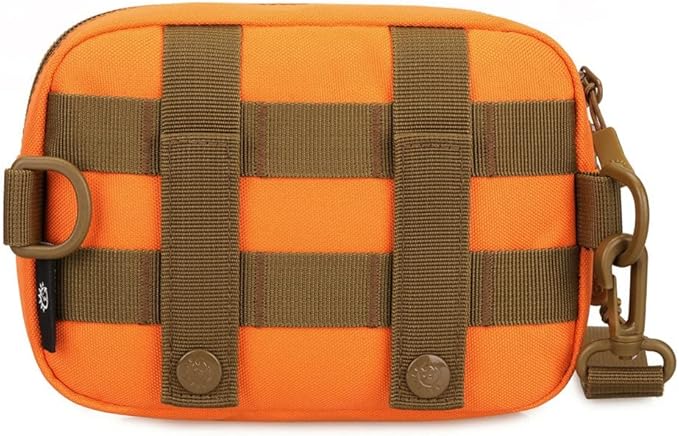 Tactical Compact EDC Pouch Small Molle Pouch Smartphone Pouch Tool Holster Pocket Gadget Waist Bag Pack Versatile Pouch for Camping Hiking Outdoor Gear