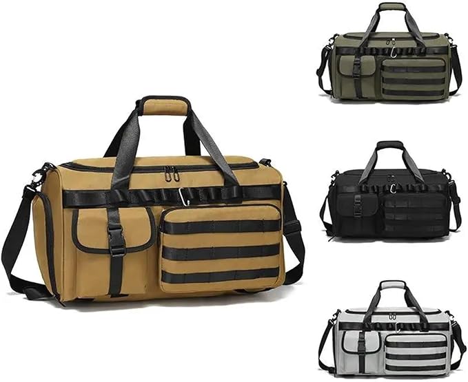 Compatible For Outdoor Tactical Multifunctional Bag Travel Handbag Tote Backpack