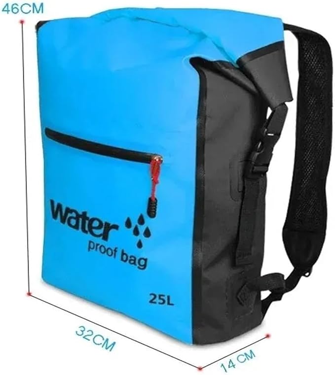 Waterproof Bag For Kiking Kayaking Boating Canoeing Swimming Camping Water Resistant Backpack(Yellow)