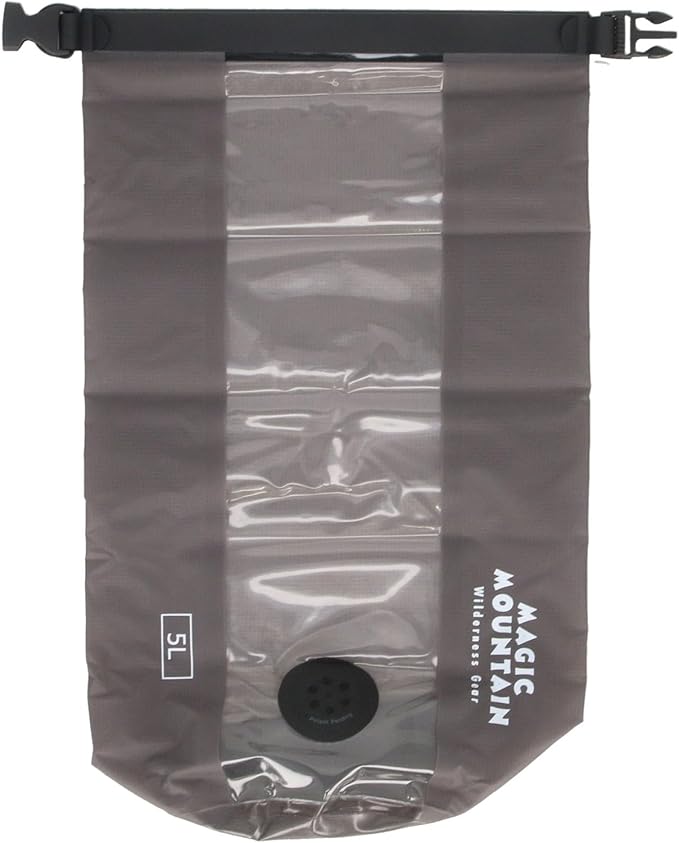 MAGIC MOUNTAIN Bag Compress Dry Bag Gray 5 LMMCPDB5L