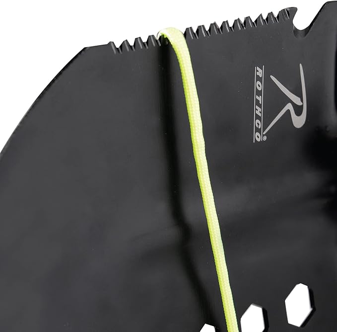 Rothco 8-1 Multi-Tool Survival Shovel Portable Camping Shovel Tactical Entrenching Tool Stainless Steel