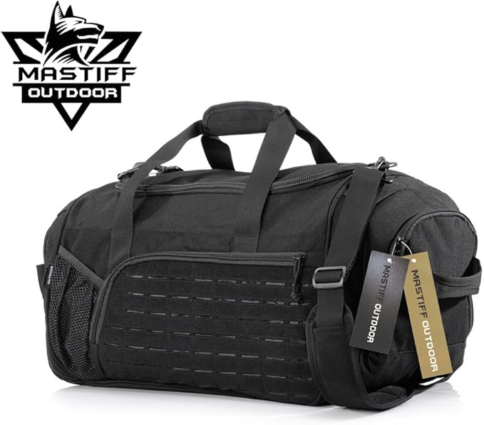 Tactical Duffel Bag Pro 1000D Nylon MOLLE Military Gear Pack TN