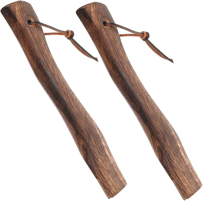 BESPORTBLE 2pcs Mini Axe Handle Axe Handle Replacement Wood Hatchet Replacement Grip