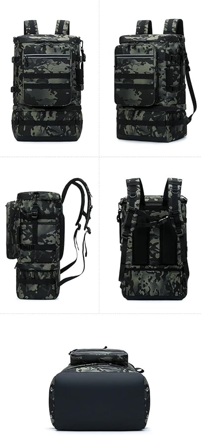 Tactical Backpack Military Molle Hiking Outdoor capacity travel rucksack fishing bag tactical bag