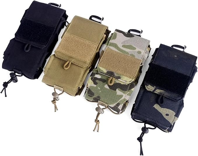 Tactical Phone Storage Bag Molle Waist Organization Pouch Portable Outdoor Sports Running Hiking Tactical Backpack Accessories