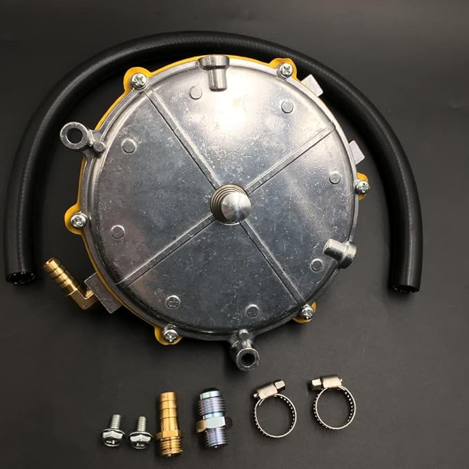 Natural Gas Conversion Kit Compatible with Duromax XP12000EH Generator 12KW LP 18HP Dual Fuel LP
