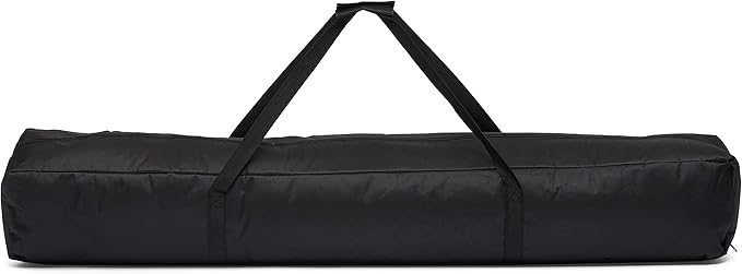 Amazon Basics 2 Person Heavy Duty Portable Sturdy Hammock Stand for Outside Easy Assembly Includes Carrying Case 9 foot Black