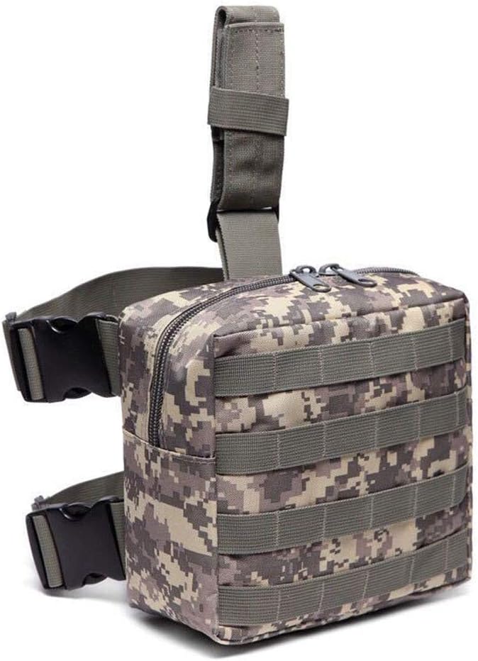 Outdoor Sports Hiking Versipack Camouflage Bag Tactical Molle Leg Pack - ACU