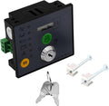 Generator Controller Board Panel 702 MS-HC with Keys Manual Start Engine Monitoring Low Oil Pressure High Temperature Alarm