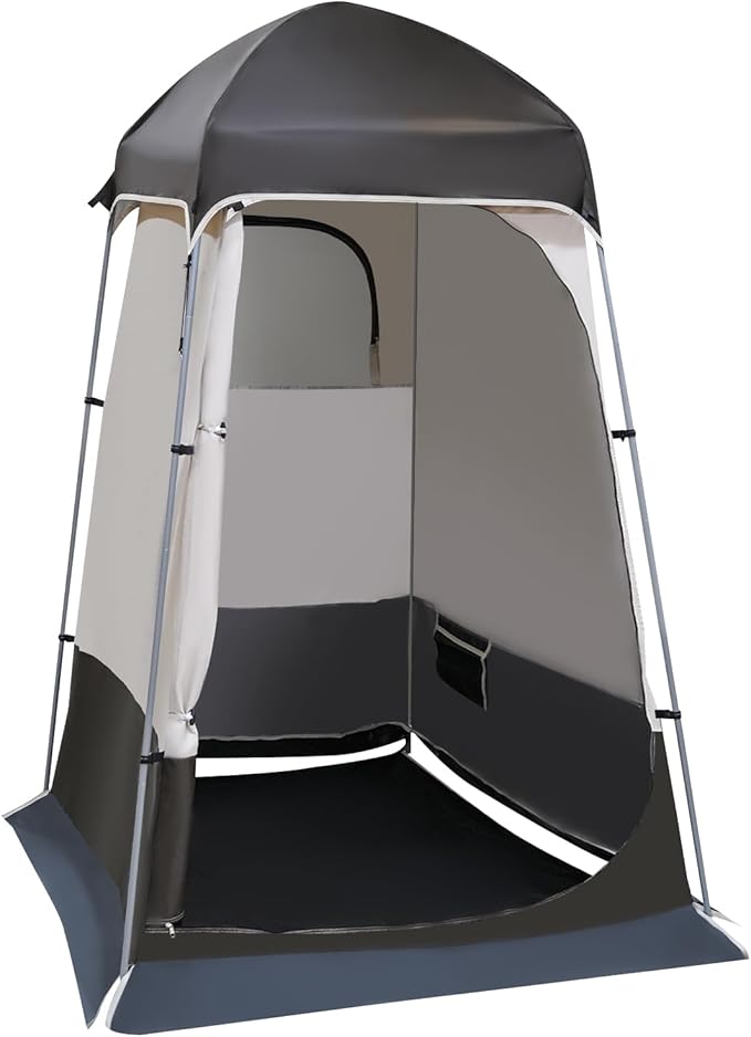 Portable Privacy Tent Outdoor Camping Shower Tent Outdoor Camping Privacy Shelter Portable Pop Up Shower Tents for Travel Beach Tailgate