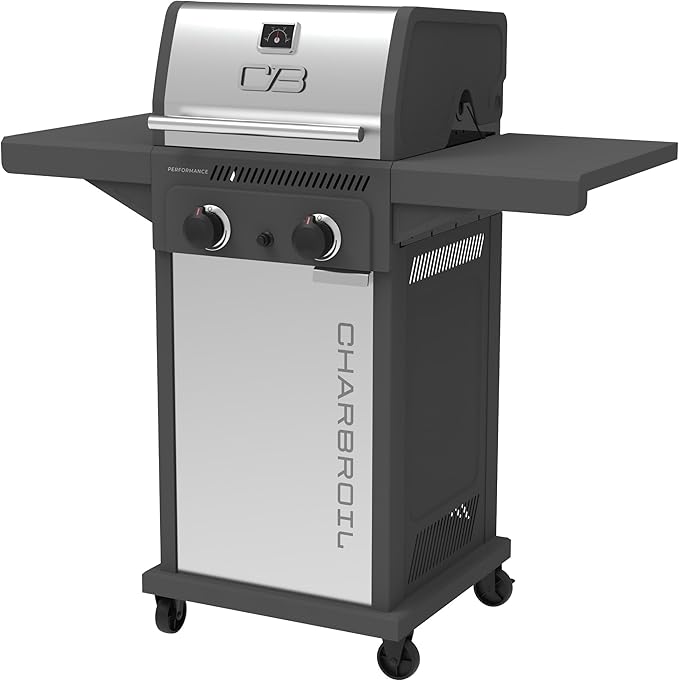 Charbroil Performance Series 2-Burner Gas Grill Cabinet Stainless Steel - 463638125