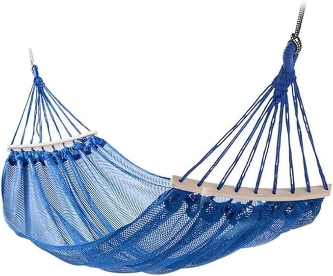 Nnovation Hammock Outdoor Breathable Mesh Hammock Multiples Load Capacity Up to 200 Kg Portable with Carrying Bag Camping Hammock
