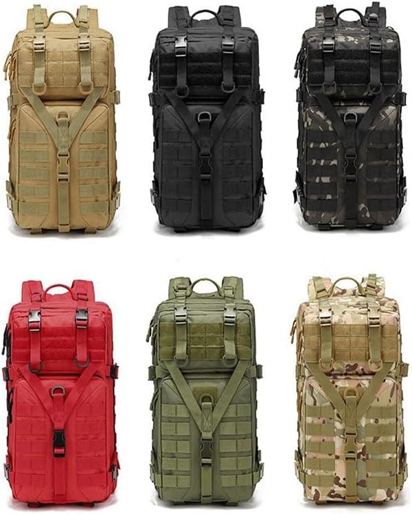 Tactical Combat Camouflage Bag Outdoor Sports Pack Hiking Rucksack Knapsack Molle Backpack