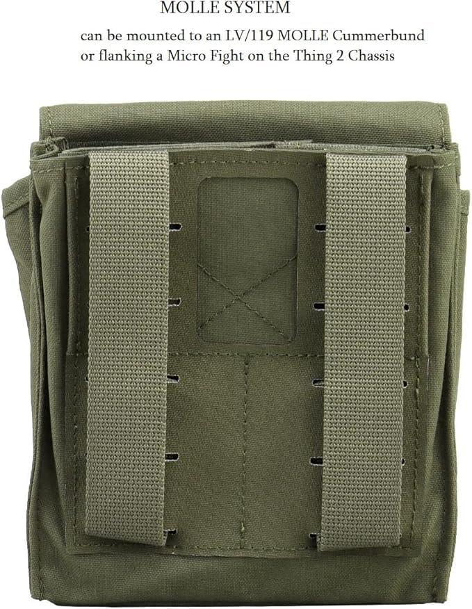 Tactical Molle GP Pouch9MM/5.56 Mag PouchMilitary Utility Waist Bag for Belt Vest