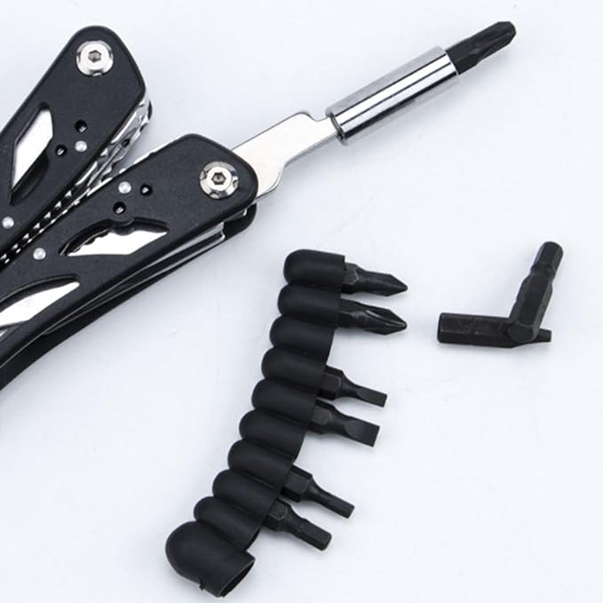 TopHomer Multitool Pliers Portable Folding Survival Tool Bottle Opener Screwdriver Scissors for Outdoor Camping Fishing Survival Hiking