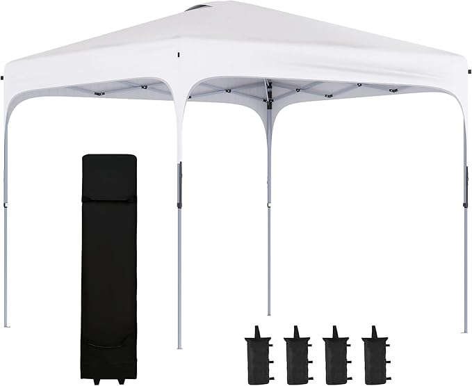Pop-Up Canopy Tent - White