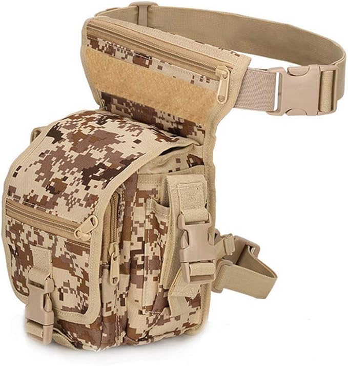 Outdoor Sports Hiking Versipack Camouflage Bag Tactical Leg Pack - DD