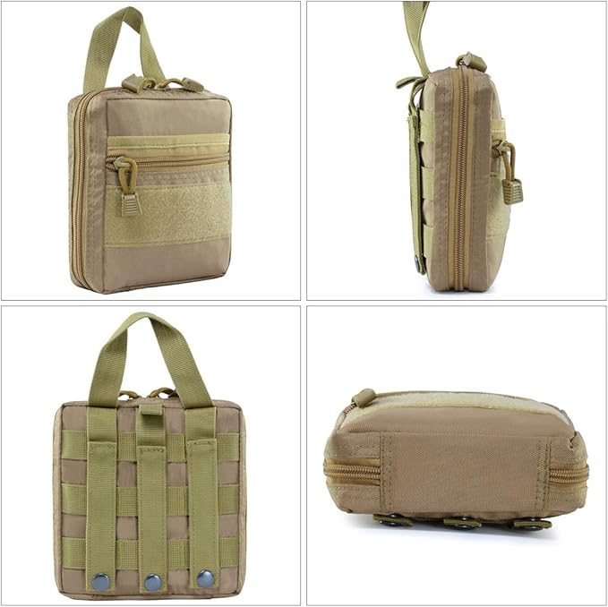 Tactical Molle Pouch Compact Water-Resistant EDC Bag Small Utility Pack