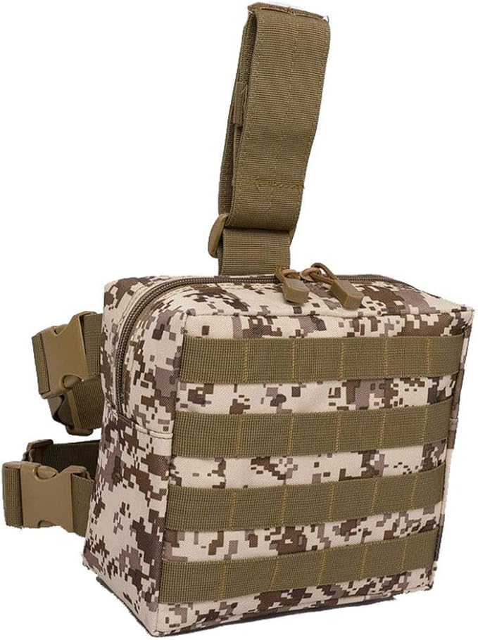 Outdoor Sports Hiking Versipack Camouflage Bag Tactical Molle Leg Pack - DD