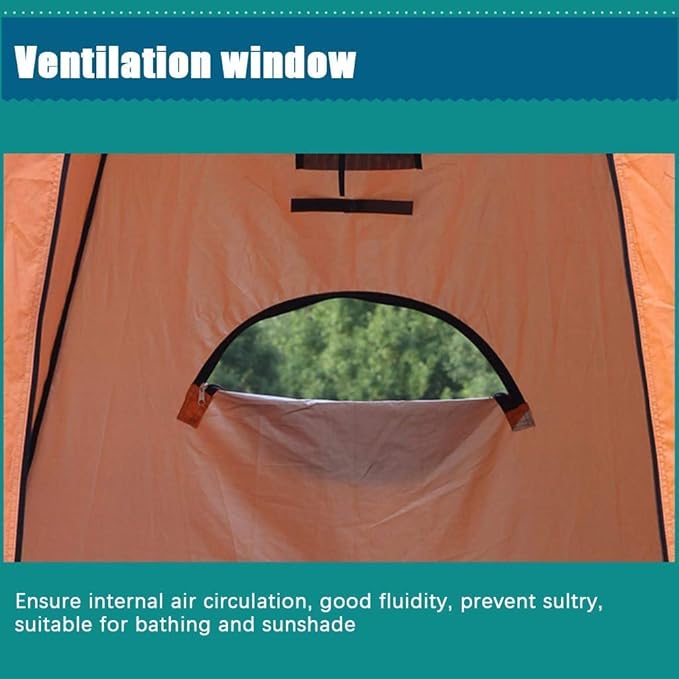YZBEIMDAI Pop Up Privacy Shelters Tent ? Instant Portable Outdoor Shower Tent Camp Toilet Changing Room Rain Shelter ? for Camping and Beach ? Easy Set Up Foldable with Carry Bag