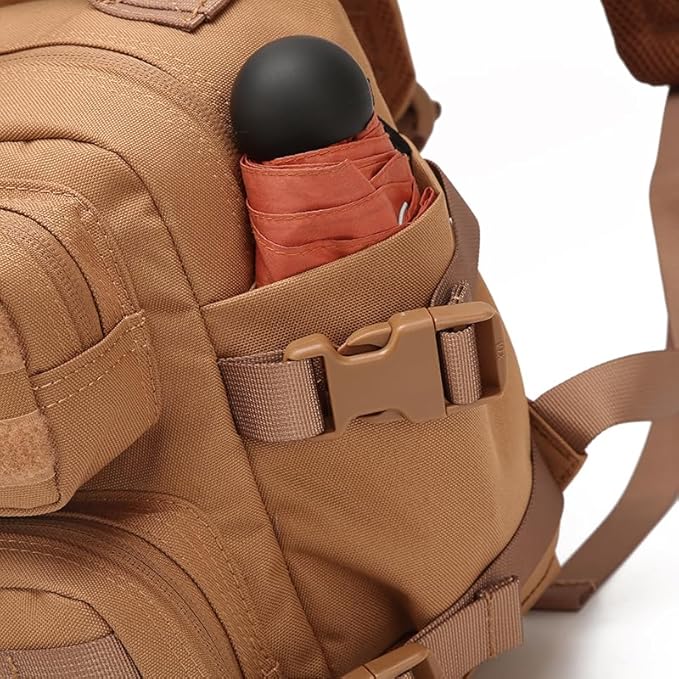 9L Mini Tactical Backpack Small Gym Bag Fitness Portable Backpack with Molle System for Hiking Camping Traveling Daily Use