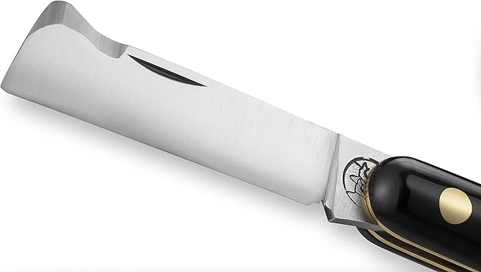 DUE BUOI Grafting Knife BARK Lifter 202P SP OT - N690 Steel Blade (Professional Knife NOT an EDC Pocket Knife).