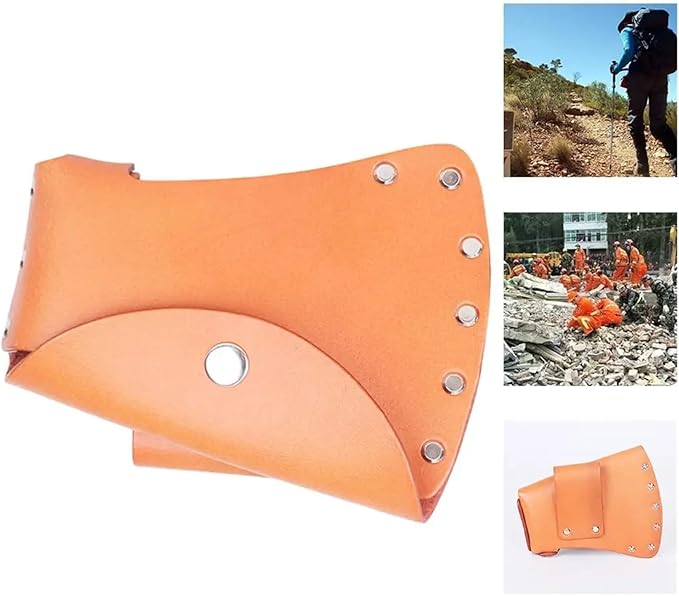 Hatchet Sheath E Sheath Cover Multifuntional Soft Pu Leather e Survival Portable Hunting Hiking Outdoor Camping Hatchet Blade Tools