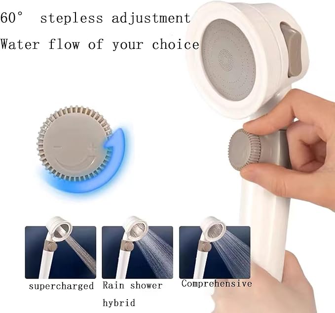 Outdoor Battery Powered Portable Rechargeable Auto Camping Shower Water Pump ShowerPortable 3-Speed Adjustable Showerfor RV Car Camping