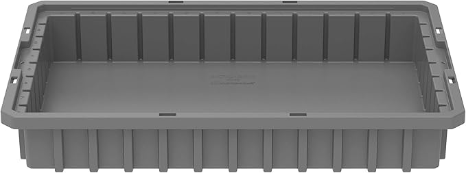 Akro-Mils 33162GREY Akro-Grid Dividable Box (12 Pack) Gray