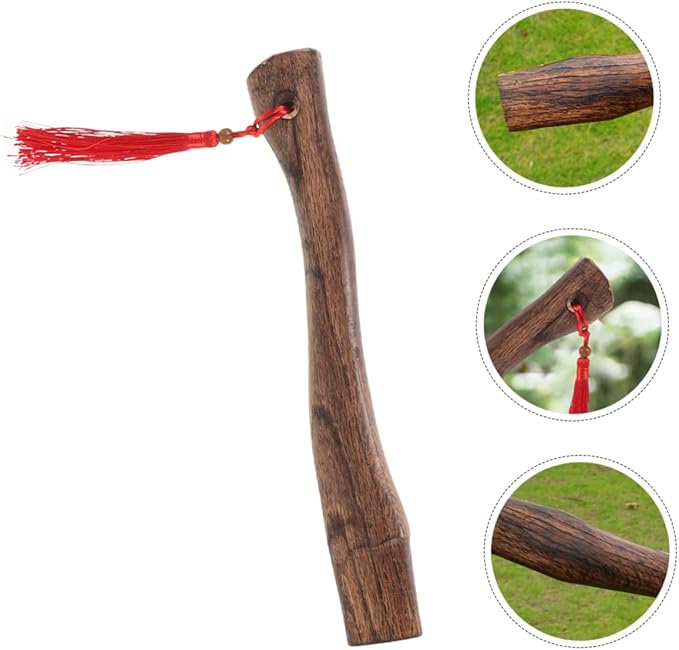 DOITOOL 5pcs Wooden Axe Handle Replacement Axe Hatchet Handle for Woodworking Camping Tools Ergonomic Grip Sturdy Material